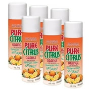 Pure Citrus NA228-6 Non-Aerosol Air Freshener Spray, Refreshing Orange Scent, 4 oz (Pack of 6)