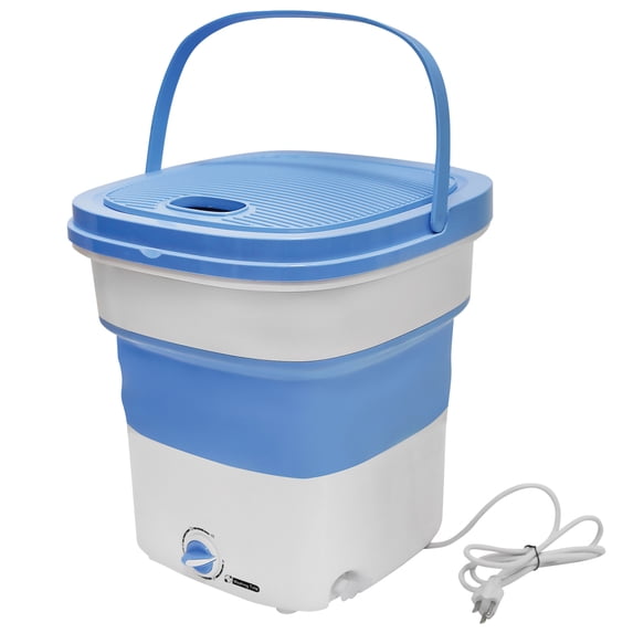 Pure Clean PUCWM33 Foldable Lightweight Mini Washing Machine, Top Load, 4.41 lbs Washing Capacity