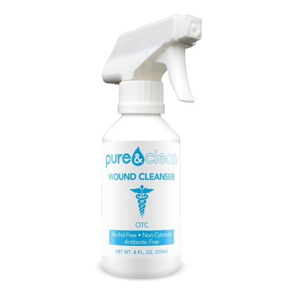 Pure&Clean Wound Cleanser 8 oz. Spray Bottle , 1 Ct