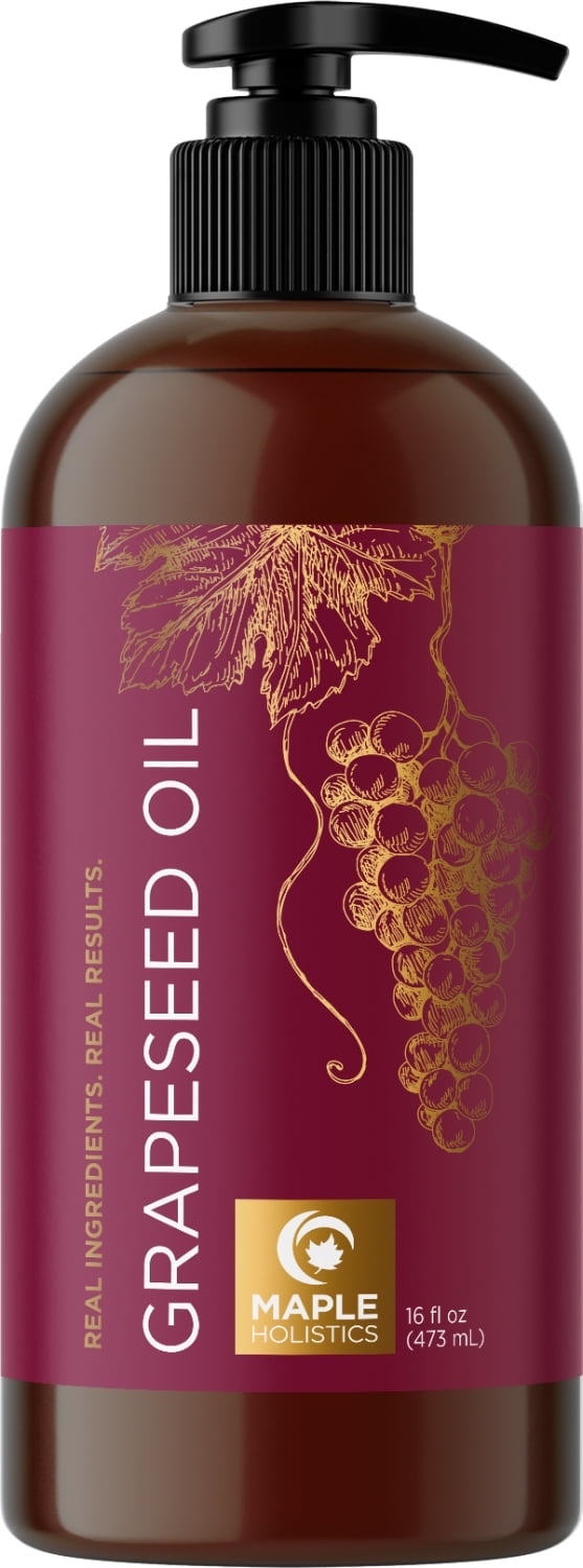 Pure Cold Pressed Grapeseed Oil Hydrating Grapeseed Oil for Hair Skin