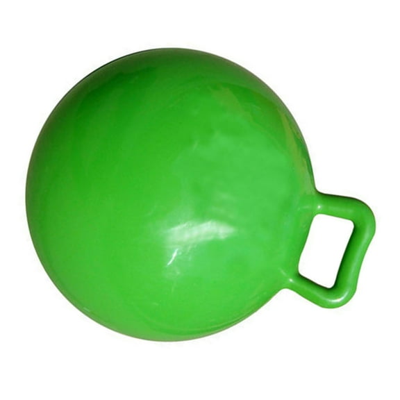 Pure Color Inflatable Bouncing Ball Kids Jumping Hop Ball With Handle For Adults Children Exercise Toy