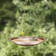 thumbnail image 1 of Pure Copper 18" Hanging Bird Bath by Good Directions, 1 of 8
