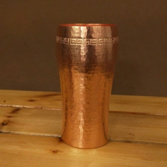 Pure Copper Cup for Coffee Powder Mugs Handcrafted Hammered Drinkware Tea Cup and Beer Cup Cold Water Cup