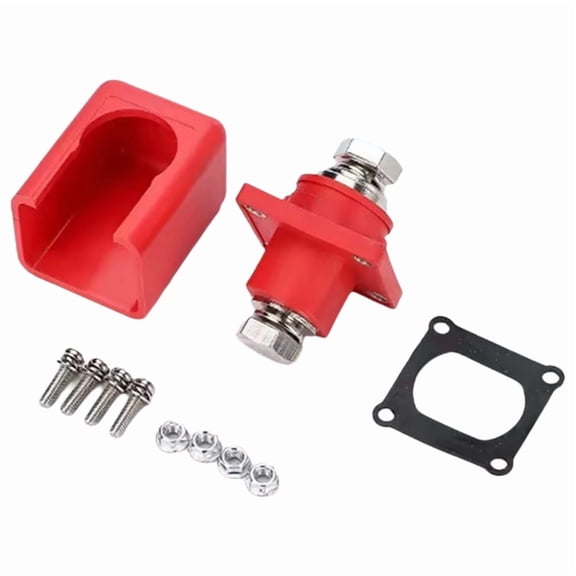 Pure Copper Energy Storage Connector Terminal Block Industrial Grade Square Through the Wall Lithium Battery Terminals