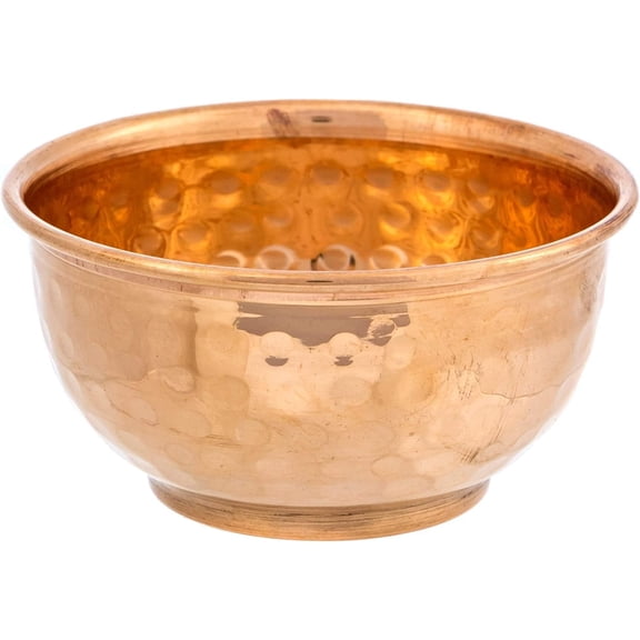 Pure Copper Hammered Offering Bowl For Altar Use Meditation Yoga Burning Incense Rituals Incense Smudging Decoration Pack Of 1 pc