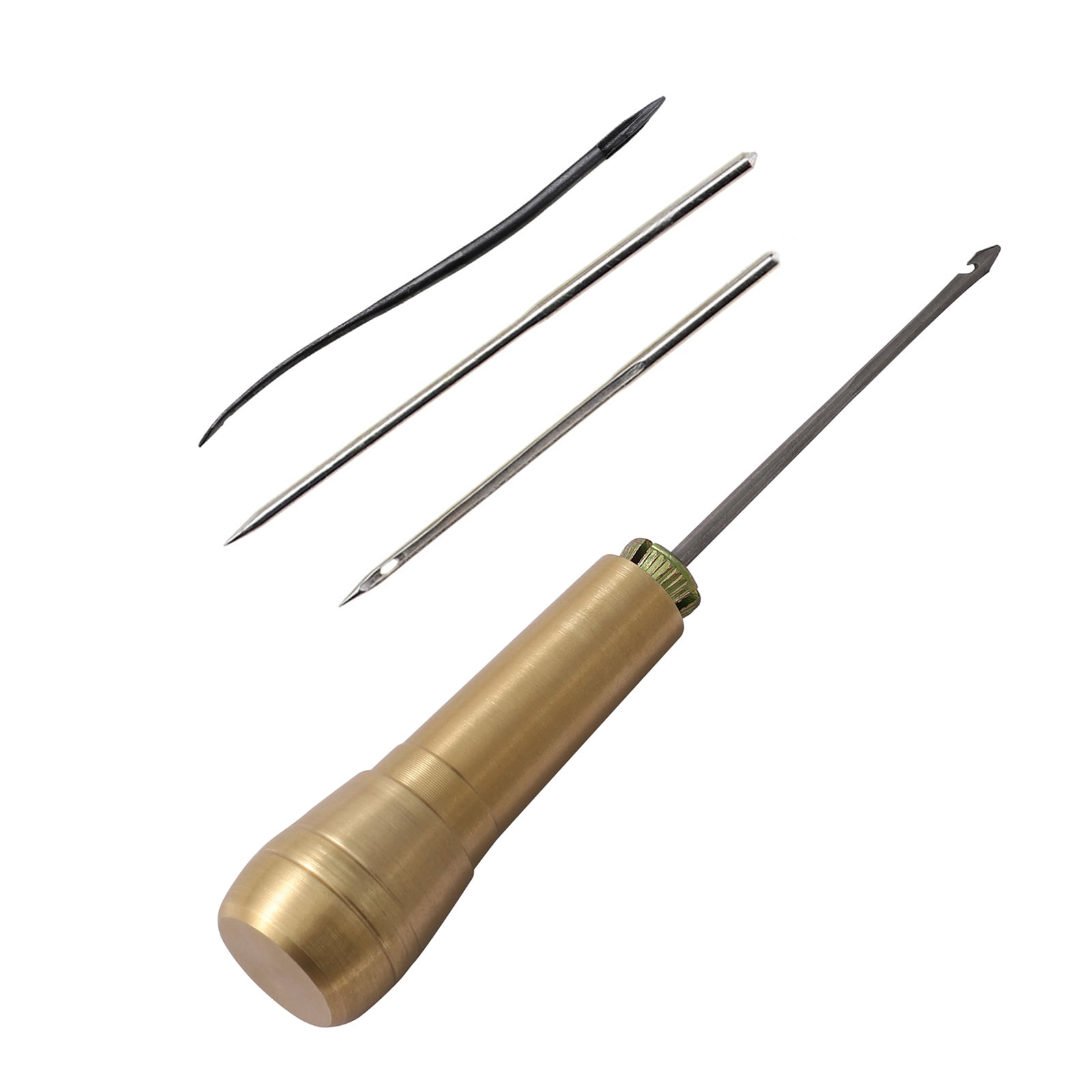 Pure Copper Handle Awl, Shoe Repair And Bag Sewing Hand Tools Copper