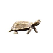 Pure Copper Longevity Turtle Ornaments Statues Home Decorations Animal Statues
