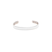 Pure Copper & Silver Coated Magnetic Bangle Bracelet