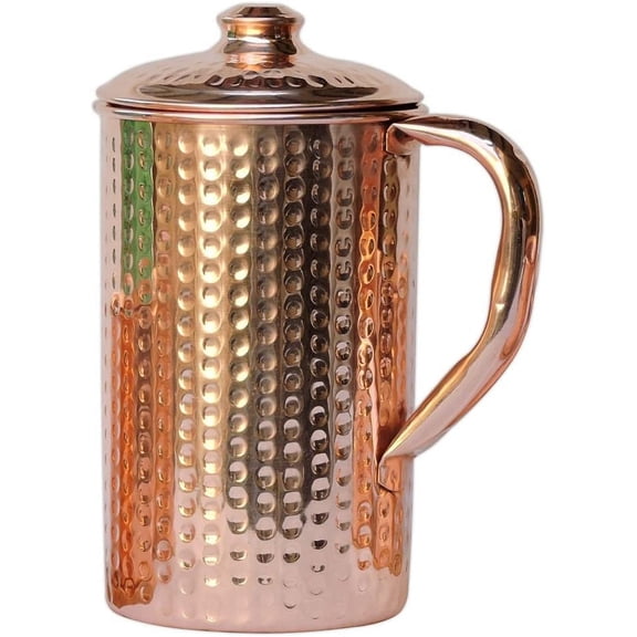 Pure Copper Water Jug 1 Liter Capacity