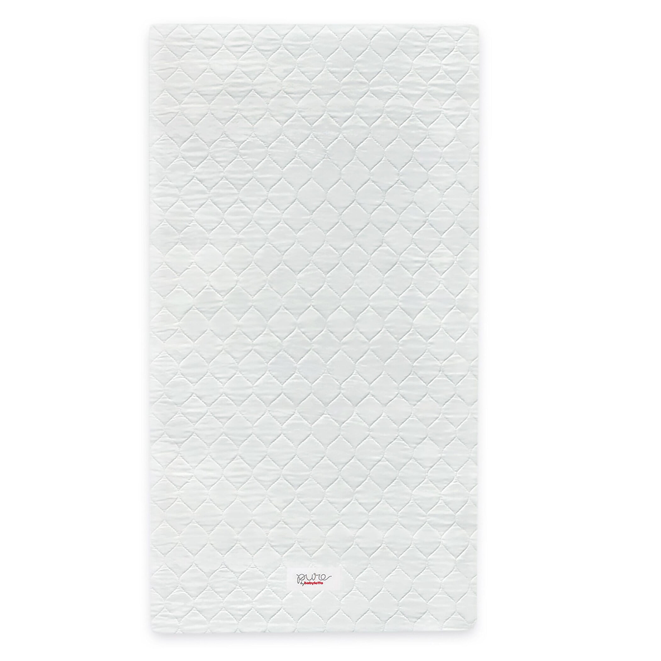 Pure Core Lightweight White Waterproof Mini Crib Mattress