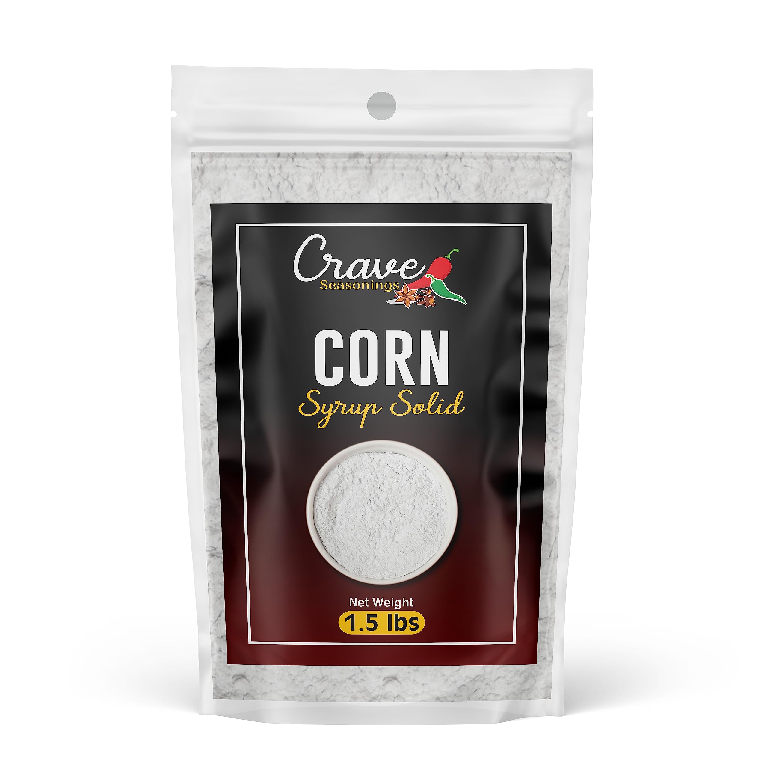 Pure Corn Syrup Solids MMF7 1.5 LBS, Food Grade, AntiCaking Agent and