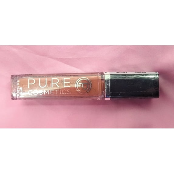 Pure Cosmetics In The Nude Liquid Perfection Matte Lip Gloss with Mirror and LED Light