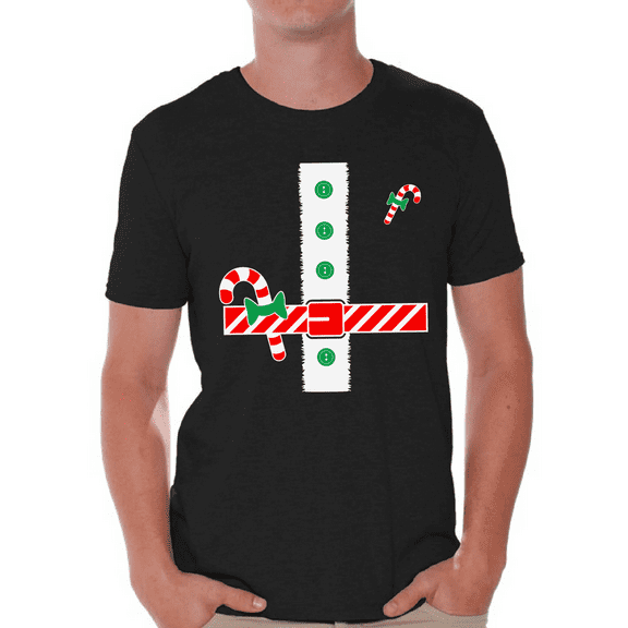 Pure Cotton ChristmasT- Shirt Funny Holiday Graphic Tee, Casual Xmas Top