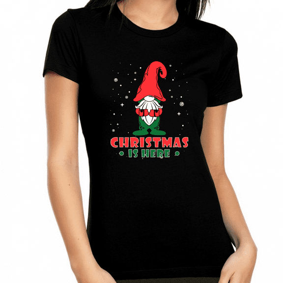 Pure Cotton ChristmasT- Shirt Funny Holiday Graphic Tee, Casual Xmas Top
