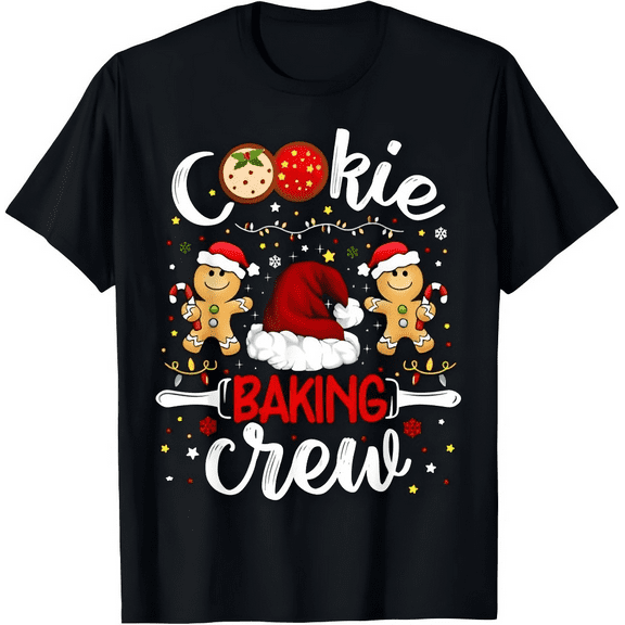 Pure Cotton ChristmasT- Shirt Funny Holiday Graphic Tee, Casual Xmas Top