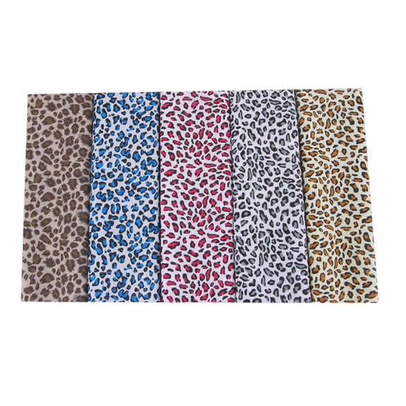 Pure Cotton Fabric High-End Leopard Print Fabric Diy Handmade Patchwork Set