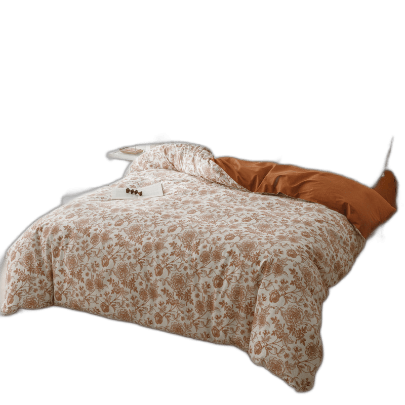 Pure Cotton FourPiece Student Bedding Set Ins Style Pure Cotton Sheet Quilt Cover