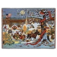 thumbnail image 1 of Pure Country 7111-T Town Christmas Blanket - Small, 1 of 1
