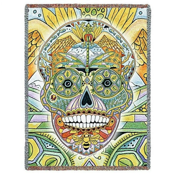 Pure Country 8087-T Sugar Skull Blanket
