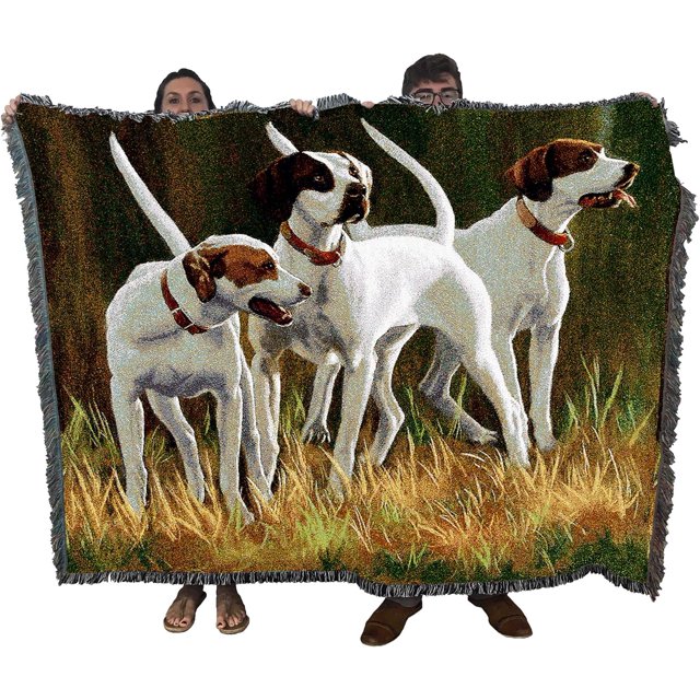 Pure Country Weavers Fence Line Cocker Spaniel Blanket by Bob Christie