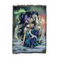 thumbnail image 1 of Pure Country Weavers Frost Dragonling Medium Tapestry Throw Woven from Cotton - Made in The USA (50x60), 1 of 5