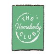 thumbnail image 1 of Pure Country Weavers The Homebody Club Tapestry Throw Blanket Woven from Cotton - Made in The USA (54x62), 1 of 4