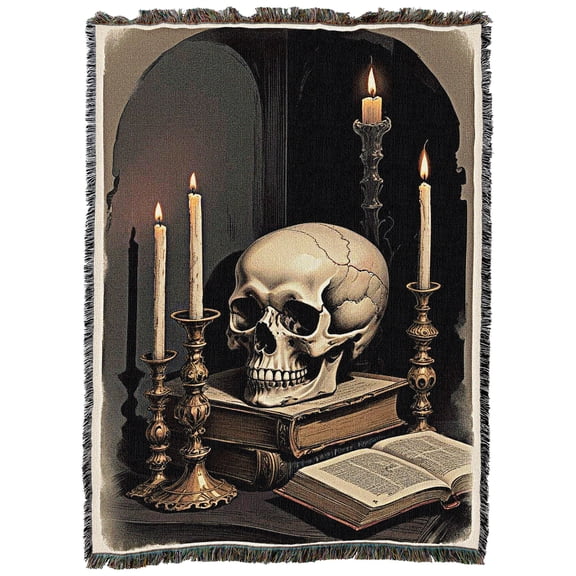 Pure Country Weavers The Poet Tapestry Throw Blanket Woven from Cotton - Made in The USA (62x82)