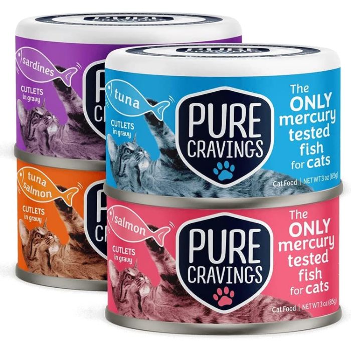 Pure Cravings Cat Wet Variety Pck 12ct 36 Oz Pack Of 1