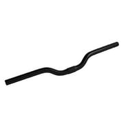 Pure Cycles Pure Fix Riser Bars Black 25.4mm 500mmBack Sweep 6  Aluminum