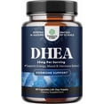 thumbnail image 1 of DHEA Supplement for Women & Men - Pure DHEA 25mg for Hormone Balance, Improves Mood Stability, Brain Function, Immune System, Energy & Fertility - Dehydroepiandrosterone Capsules for Adults - 60 Ct, 1 of 11