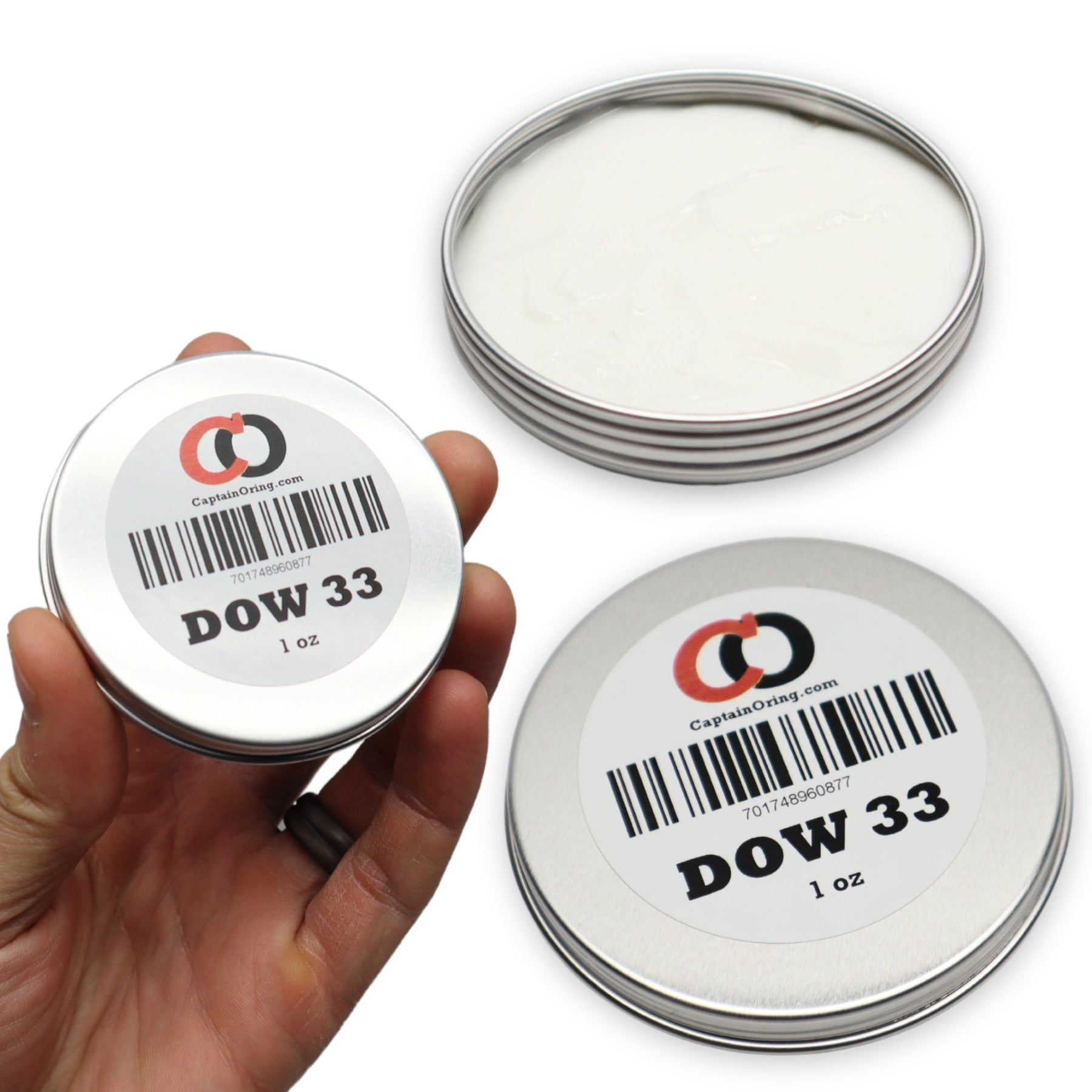 Captain O-Ring Pure DOW 33 Paintball Lubricant Grease (1 Oz - Foto 6