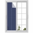thumbnail image 1 of Pure Dark Blue Window Privacy Film, Simple Solid Color Static Cling UV Sun Blocking Heat Control Window Tint Day and Night, Non-Adhesive Reusable One Way Windows Privacy Cover 17.7''x78.7'', 1 of 7