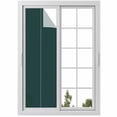 thumbnail image 1 of Pure Dark Green Window Privacy Film, Simple Solid Color Static Cling UV Sun Blocking Heat Control Window Tint Day and Night, Non-Adhesive Reusable One Way Windows Privacy Cover 17.7''x78.7'', 1 of 7