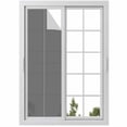 thumbnail image 1 of Pure Dark Grey Window Privacy Film, Simple Solid Color Static Cling UV Sun Blocking Heat Control Window Tint Day and Night, Non-Adhesive Reusable One Way Windows Privacy Cover 17.7''x78.7'', 1 of 7
