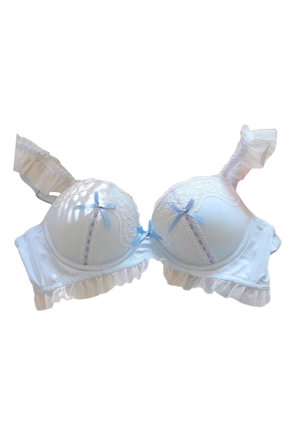 Pure Desire Candy Color Push Up Bra for Small Chest Comfortable Wireless Lingerie Soft Seamless Underwear