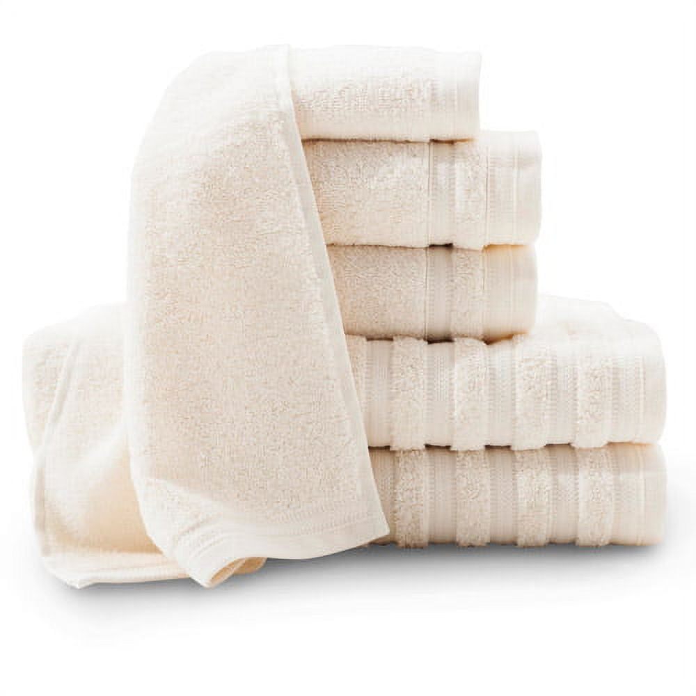 Chic Home Luxurious 3-Piece 100% Pure Turkish Cotton White Bath Towels, 30  x 60 , Striped, 1 unit - Kroger