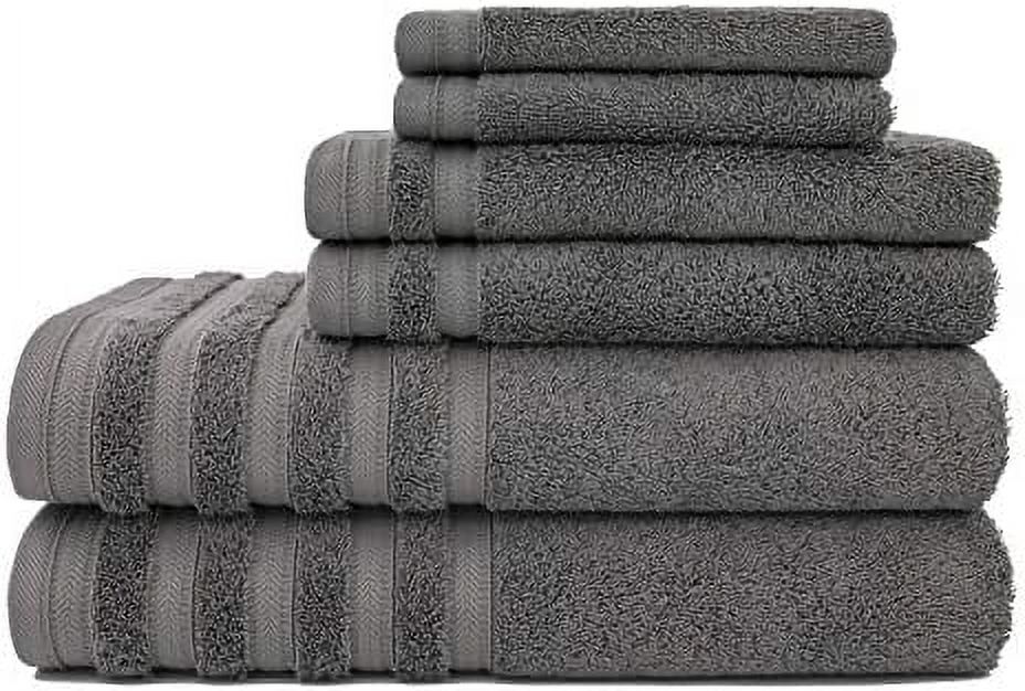 Pure Elegance 100 Turkish Cotton Luxury Towels, 2 Bath Towels, 2 Hand