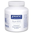 thumbnail image 1 of Pure Encapsulations Acai 600 | Berry Supplement for Fiber, Immune Support, Antioxidants, and Flavonoids* | 180 Capsules, 1 of 9