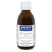Pure Encapsulations B-Complex Liquid - Liquid Vitamin B Complex - For Nerve & Energy Metabolism* - Gluten Free & Vegetarian - 4.73 oz 140 mL