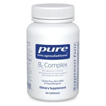 Pure Encapsulations B6 Complex | Vitamin B6 Supplement to Support Cellular, Cardiovascular, Neurological, and Psychological Health* | 60 counts