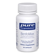 Pure Encapsulations BenfoMax 90's - 200 mg Benfotiamine - Vitamin B1 Thiamin Supplement - Supports Heart & Metabolism Health* - Vegan & Non-GMO - 90 Capsules