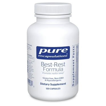 Pure Encapsulations Best-Rest Formula | Supplement to Support the Onset of Sleep and Sleep Quality* | 120 counts