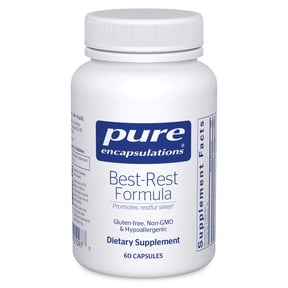 Pure Encapsulations Best-Rest Formula - Supports Restful Sleep - For Relaxation* - Restful Sleep Supplement - Non-GMO & Vegan - 60 Capsules