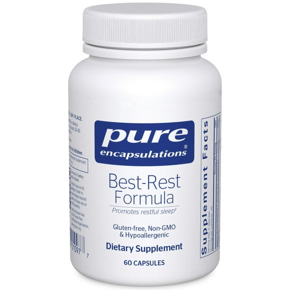 Pure Encapsulations Best-Rest Formula | Supplement to Support the Onset of Sleep and Sleep Quality* | 60 counts