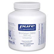 Pure Encapsulations Bromelain 2400 500 mg - For Digestive Support & Musculoskeletal Health - Supports Joints & Muscle Recovery* - Proteolytic Enzymes - Vegan - 180 Capsules