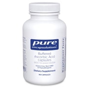 Pure Encapsulations Buffered Ascorbic Acid counts | Vitamin C for Sensitive Individuals* | 90 counts