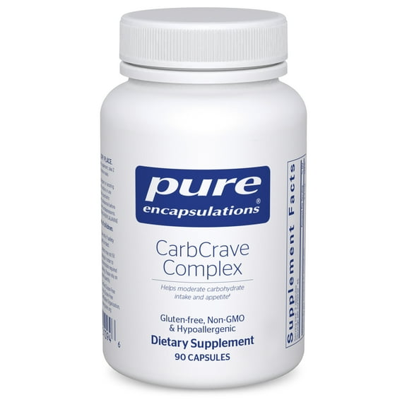 Pure Encapsulations CarbCrave Complex | with Sensoril Trim to Help Moderate Carbohydrate Intake and Lessen Appetite | 90 Capsules