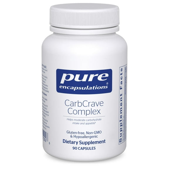 Pure Encapsulations CarbCrave Complex | with Sensoril Trim to Help Moderate Carbohydrate Intake and Lessen Appetite | 90 Capsules