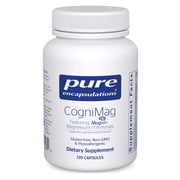 Pure Encapsulations CogniMag 120s - Magnesium-L-Threonate Supplement - Supports Brain Health & Memory* - Includes Magtein & Polyphenol Blend - 120 Capsules