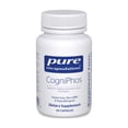 thumbnail image 1 of Pure Encapsulations CogniPhos - Acetyl-L-Carnitine Supplement with Cognizin Citicoline & Phosphatidylserine - Supports Memory & Positive Mindset - Vitamin B6 & Zinc - Gluten-Free - 60 Capsules, 1 of 6